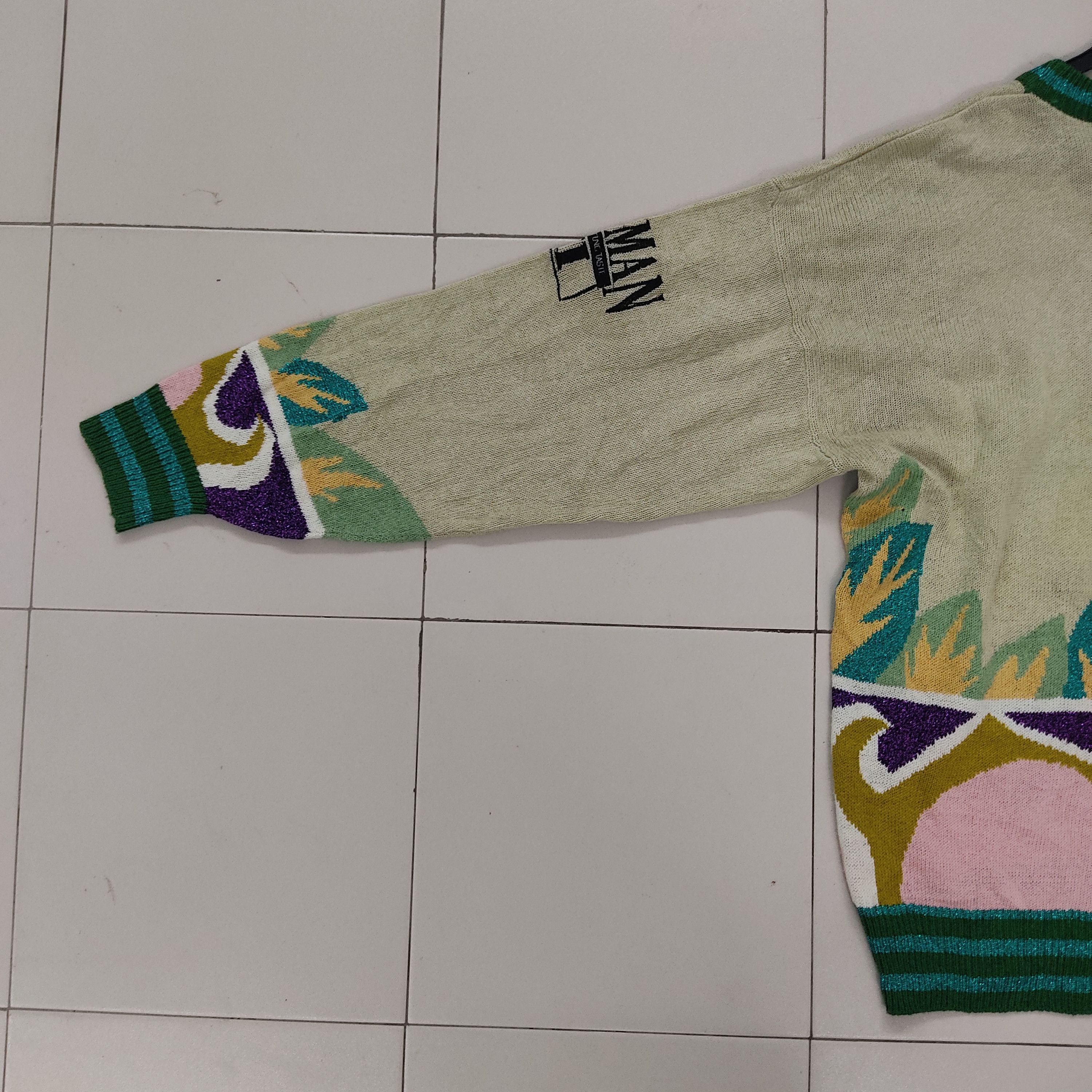 Habitat × Vintage Vintage Gagman Rabbit and OranUtan Embroid Sweater Knitwear Size US M / EU 48-50 / 2 - 20 Thumbnail