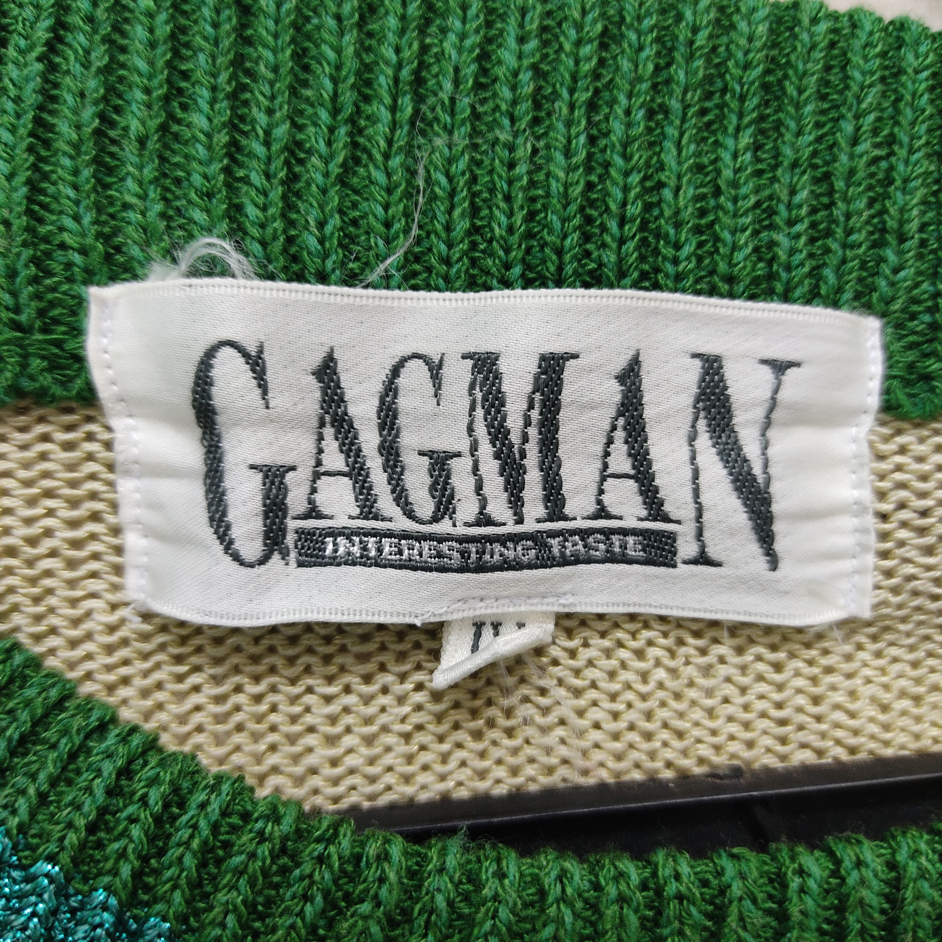 Habitat × Vintage Vintage Gagman Rabbit and OranUtan Embroid Sweater Knitwear Size US M / EU 48-50 / 2 - 15 Thumbnail
