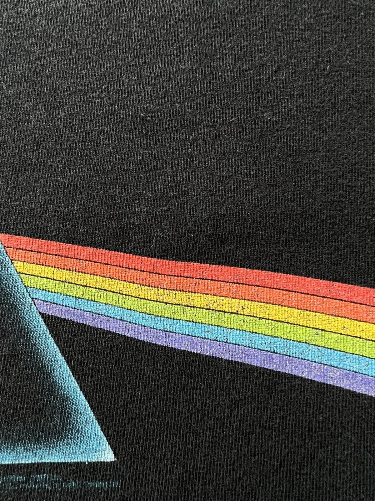 Band Tees Vintage 1998 Pink Floyd The Dark Side of the Moon Black Tee Size US XL / EU 56 / 4 - 4 Thumbnail