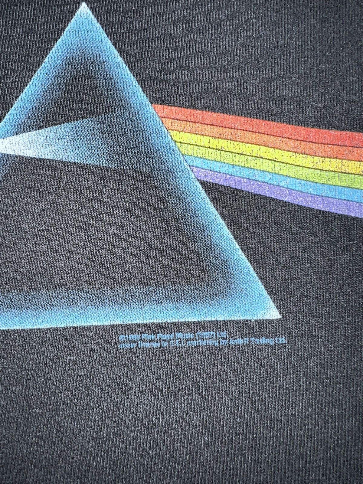 Band Tees Vintage 1998 Pink Floyd The Dark Side of the Moon Black Tee Size US XL / EU 56 / 4 - 5 Thumbnail
