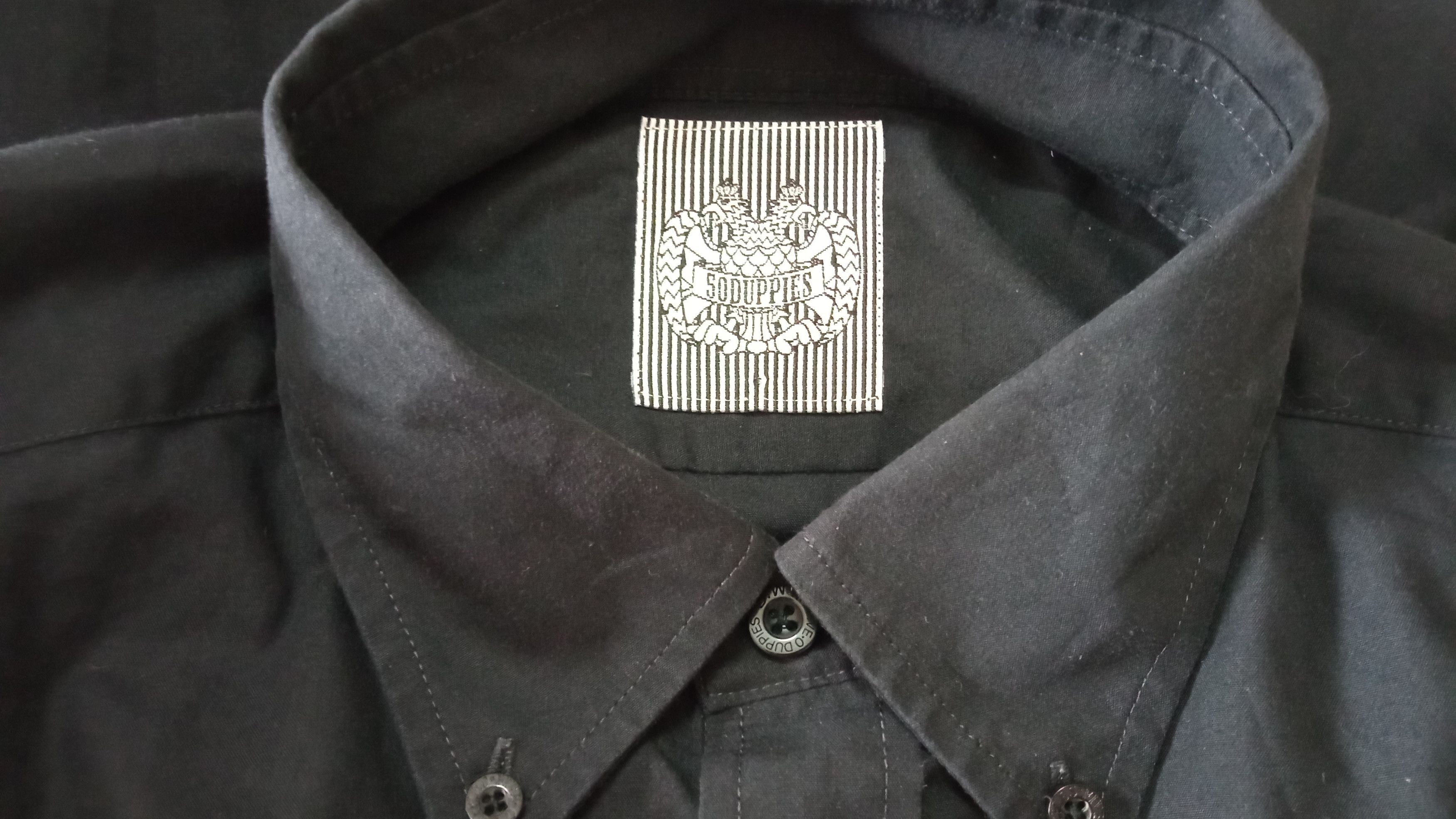 Japanese Brand 🔥🔥50 Duppies Destroy Babylon Embroidery Work Shirt Size US L / EU 52-54 / 3 - 21 Thumbnail