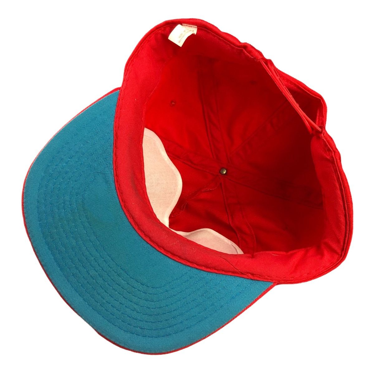 Vintage Vintage Don’t Worry I’ll Fox It Comedy Red Snapback Hat Size ONE SIZE - 4 Thumbnail