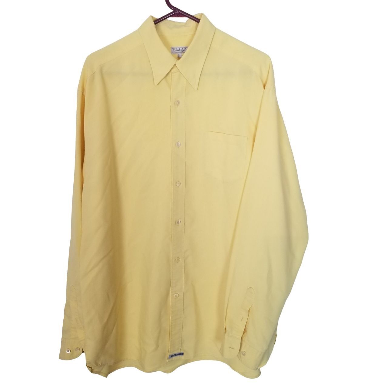 Ted Baker Ted Baker 4 Long Sleeves Button Up Dress Shirt Size US XL / EU 56 / 4 - 1 Thumbnail