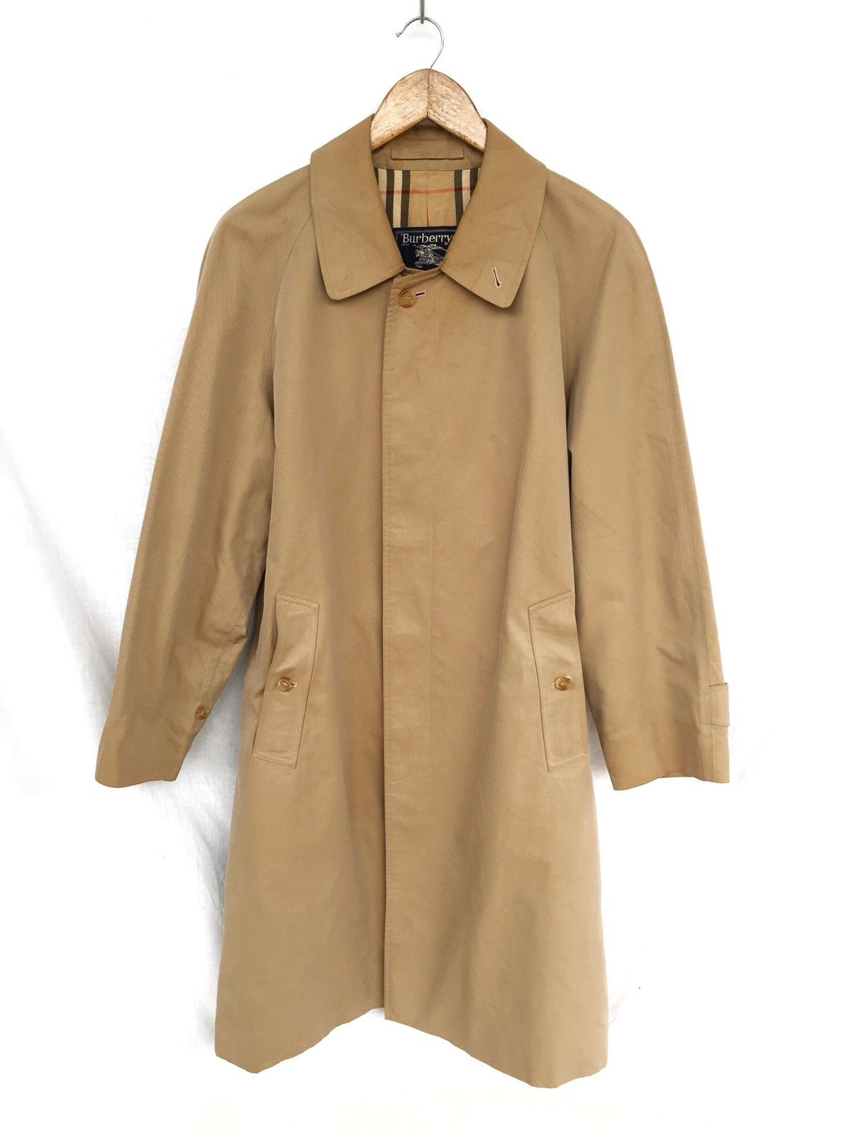 Burberry GRAIL🔥Old Burberrys 🏴󠁧󠁢󠁥󠁮󠁧󠁿 Nova Checked Trench Coat Size US M / EU 48-50 / 2 - 2 Thumbnail