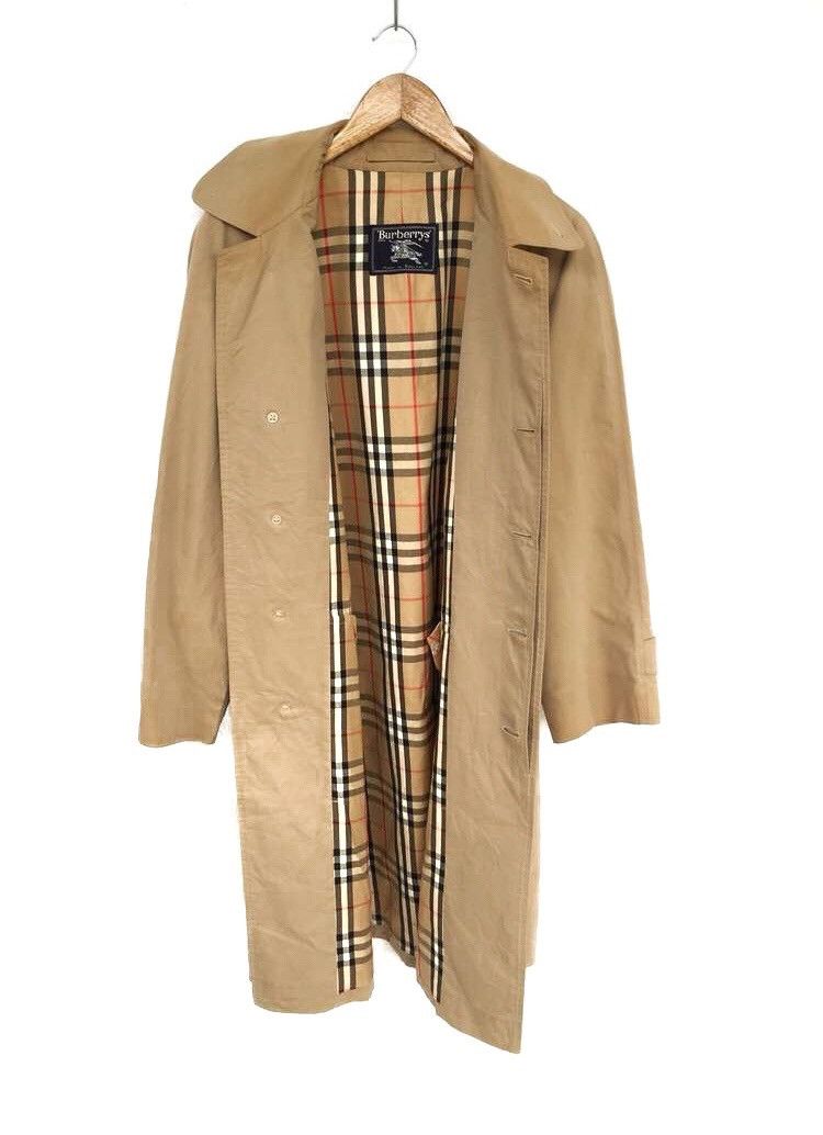 Burberry GRAIL🔥Old Burberrys 🏴󠁧󠁢󠁥󠁮󠁧󠁿 Nova Checked Trench Coat Size US M / EU 48-50 / 2 - 1 Thumbnail
