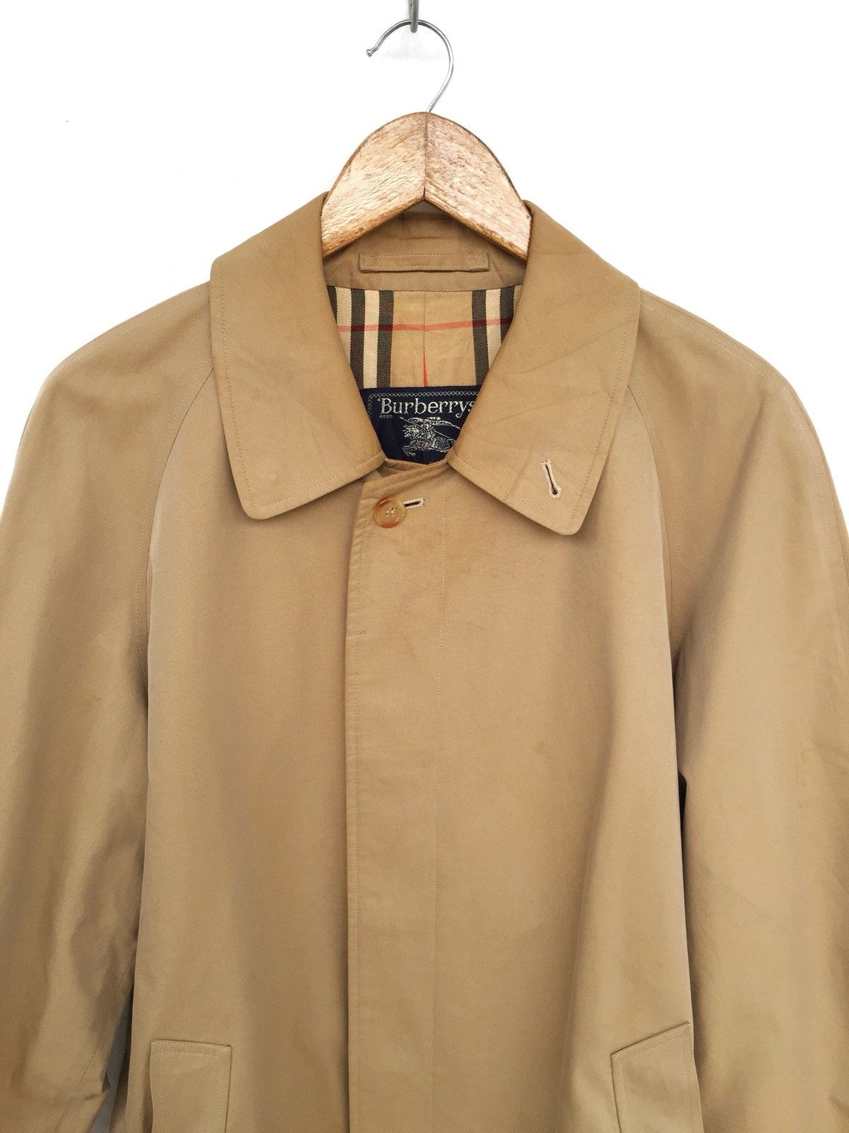 Burberry GRAIL🔥Old Burberrys 🏴󠁧󠁢󠁥󠁮󠁧󠁿 Nova Checked Trench Coat Size US M / EU 48-50 / 2 - 3 Thumbnail