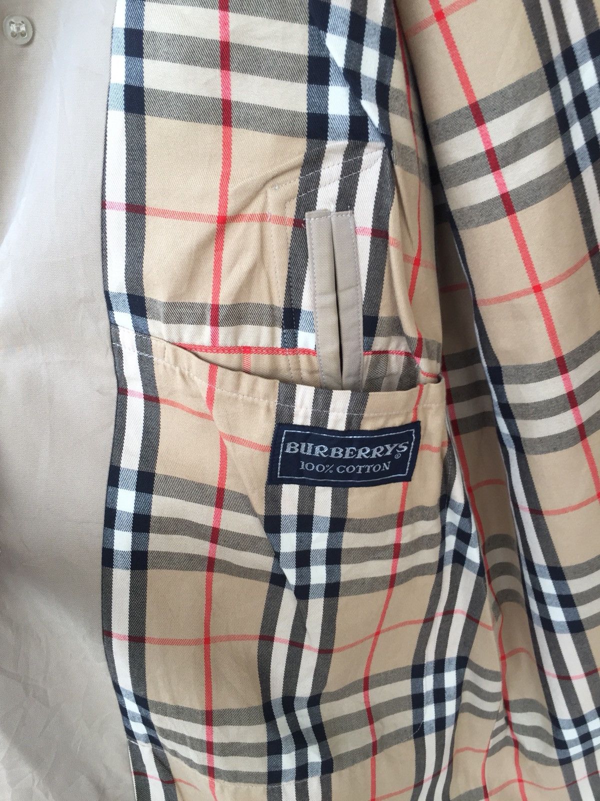 Burberry GRAIL🔥Old Burberrys 🏴󠁧󠁢󠁥󠁮󠁧󠁿 Nova Checked Trench Coat Size US M / EU 48-50 / 2 - 8 Thumbnail