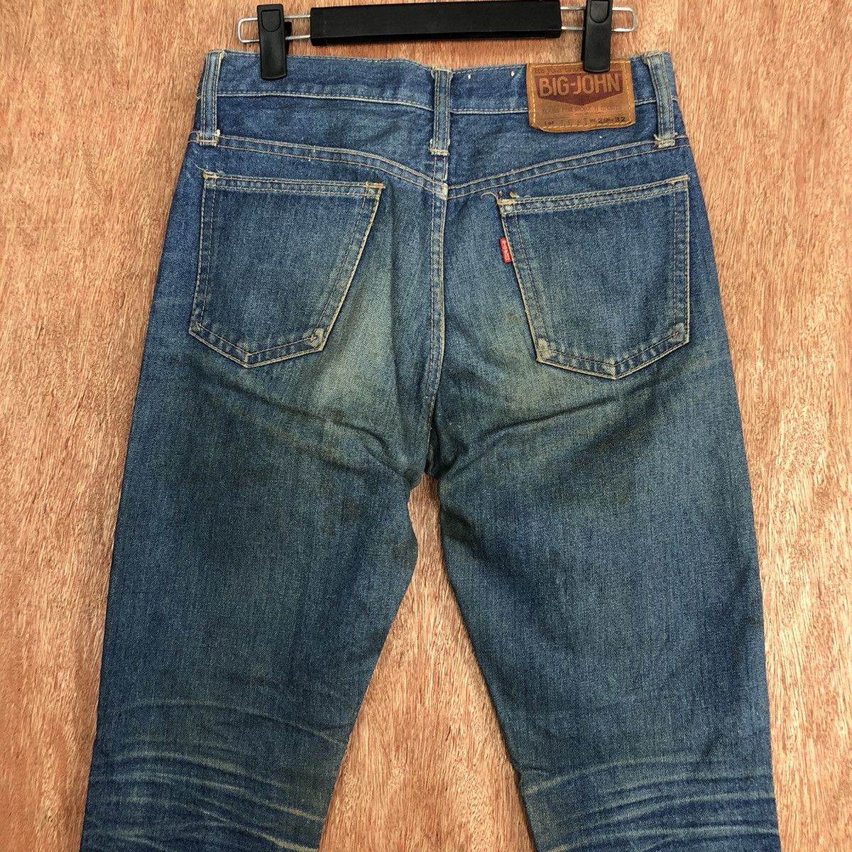 Big John DLL Vintage Big John Blue Denim Pants #c621 Size US 27 - 10 Thumbnail