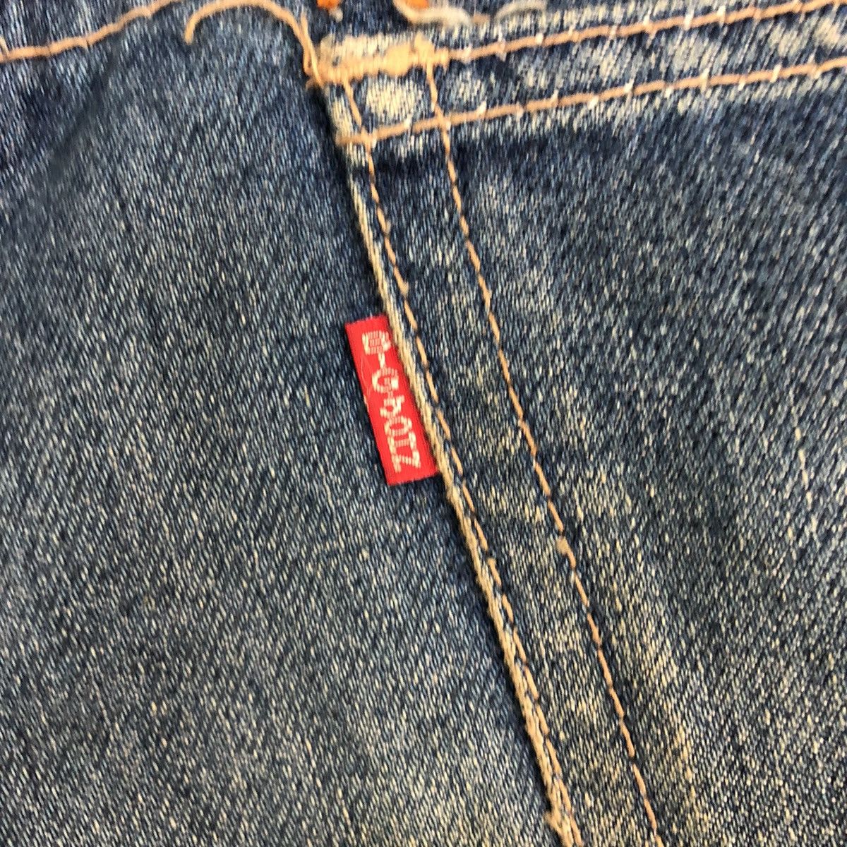 Big John DLL Vintage Big John Blue Denim Pants #c621 Size US 27 - 12 Thumbnail