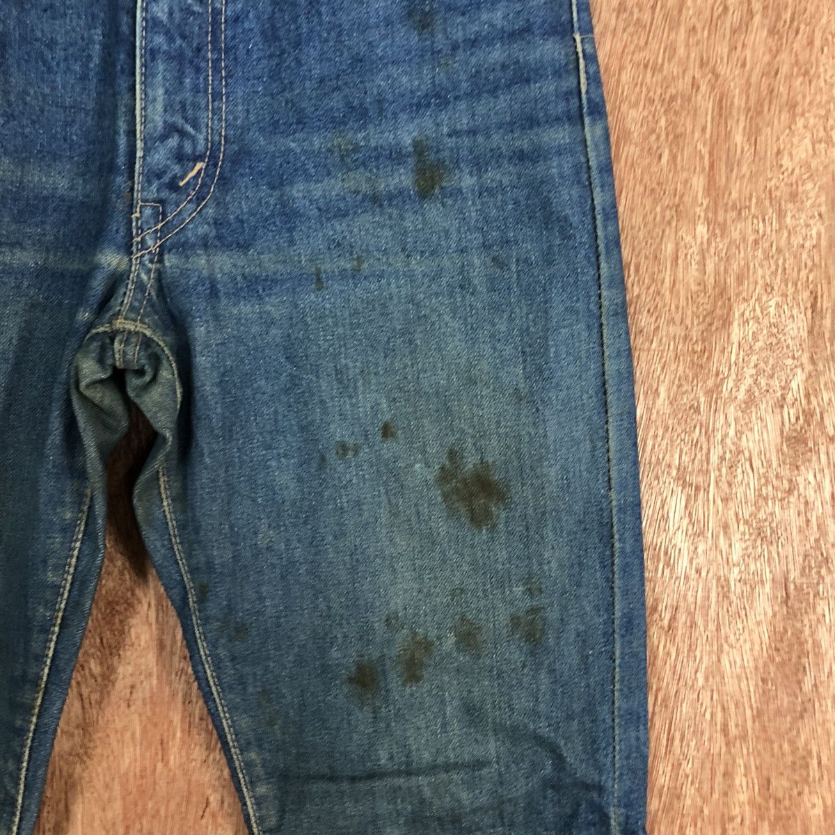 Big John DLL Vintage Big John Blue Denim Pants #c621 Size US 27 - 5 Thumbnail