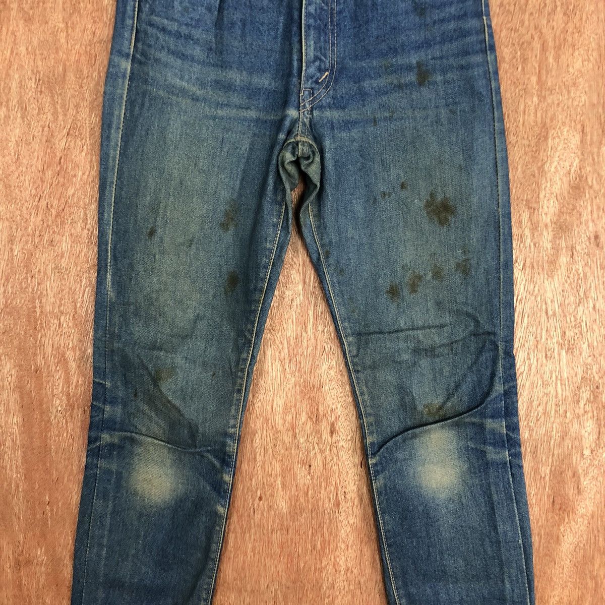 Big John DLL Vintage Big John Blue Denim Pants #c621 Size US 27 - 4 Thumbnail