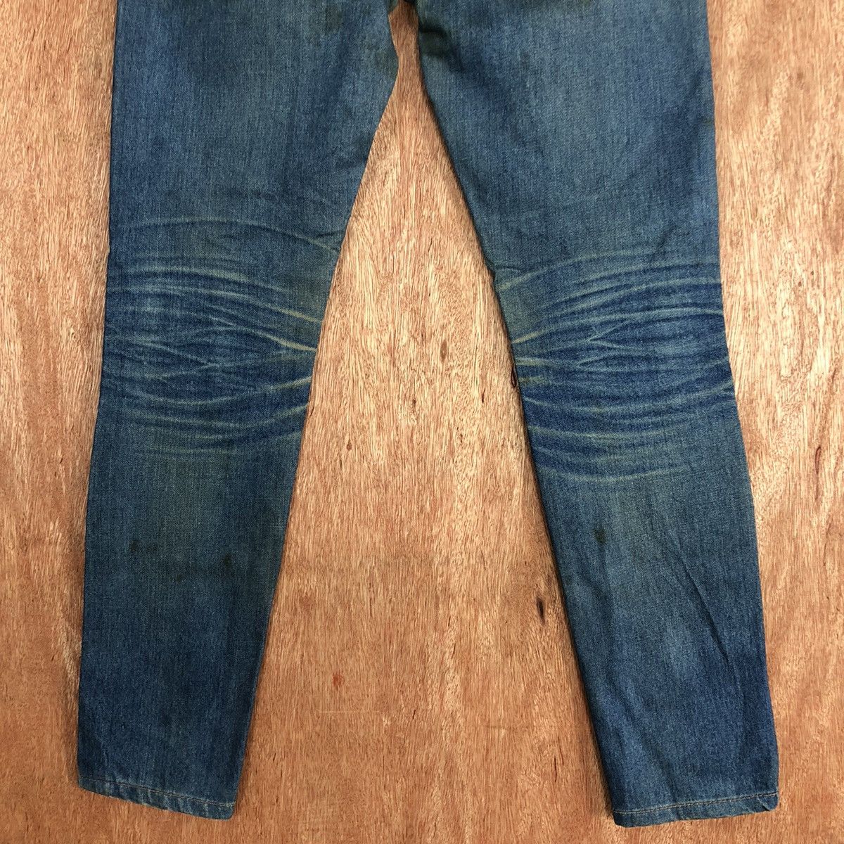 Big John DLL Vintage Big John Blue Denim Pants #c621 Size US 27 - 11 Thumbnail