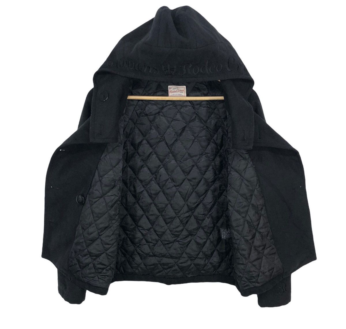 Japanese Brand Japanese Brand Rodeo Crowns Hooded Coat Jacket Size US S / EU 44-46 / 1 - 2 Thumbnail