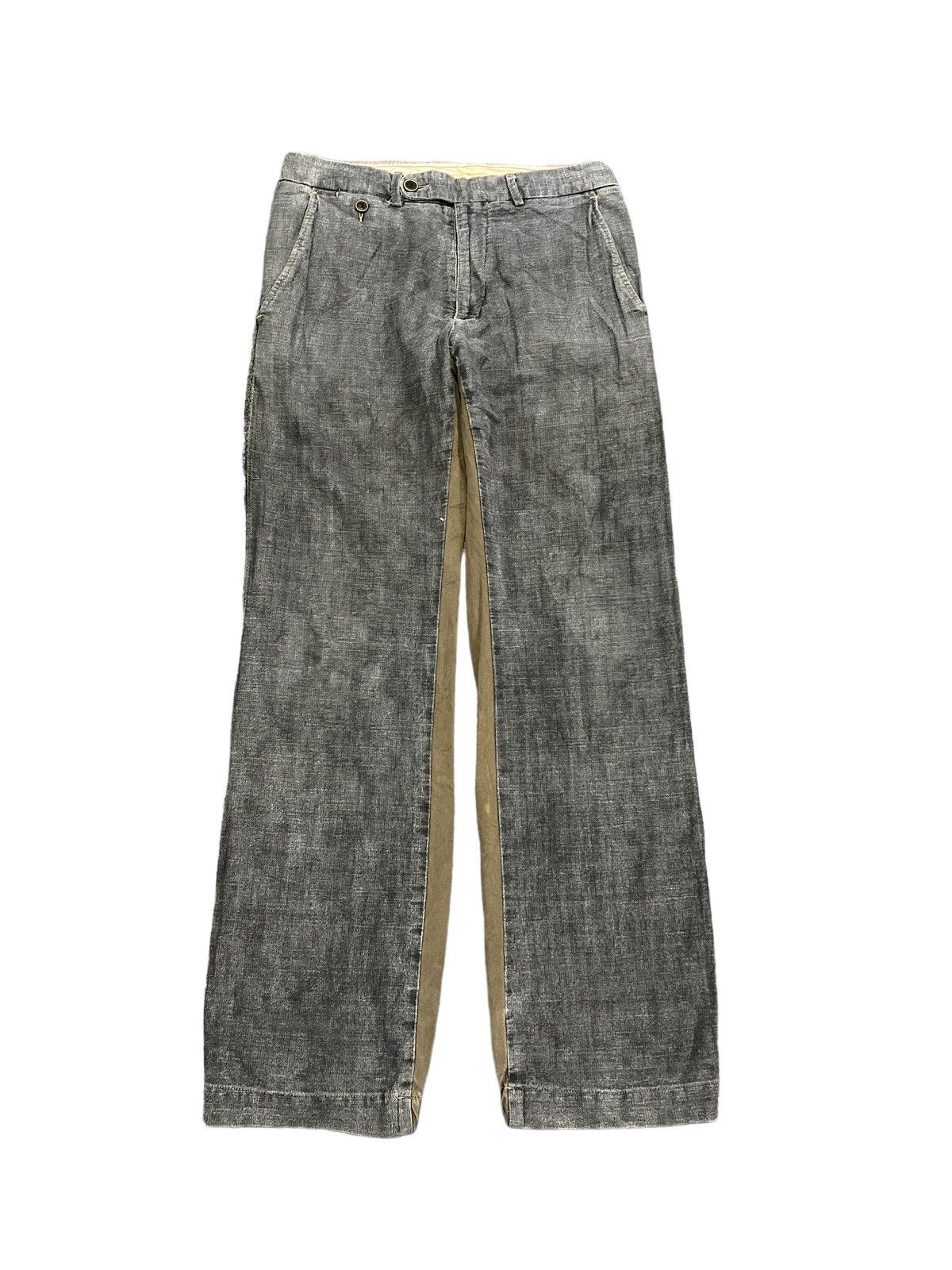 Japanese Brand JAPANESE BRAND GAS DOUBLE TONE COTTON PANT Size US 32 / EU 48 - 1 Thumbnail