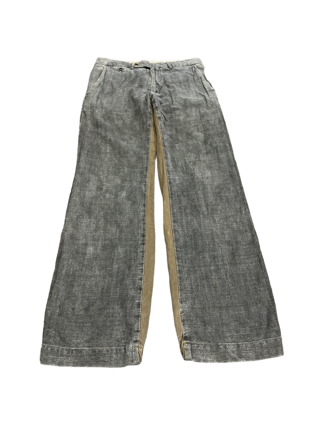 Japanese Brand JAPANESE BRAND GAS DOUBLE TONE COTTON PANT Size US 32 / EU 48 - 2 Thumbnail