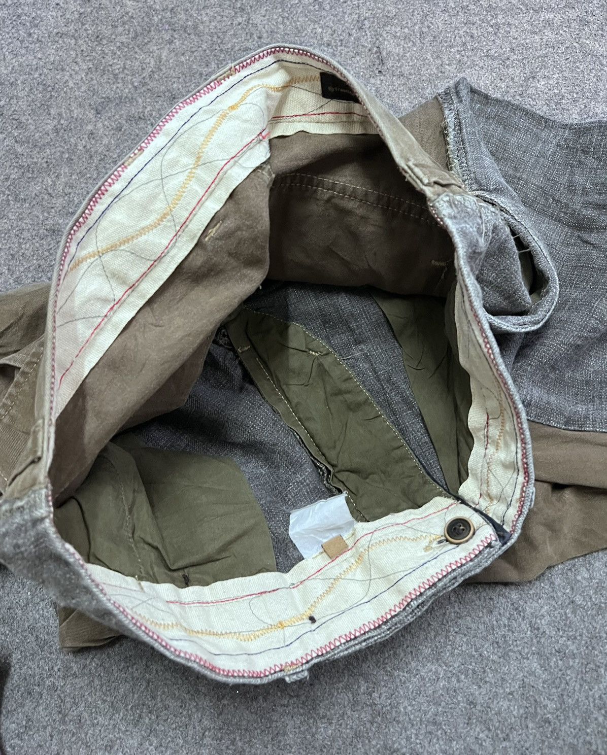 Japanese Brand JAPANESE BRAND GAS DOUBLE TONE COTTON PANT Size US 32 / EU 48 - 7 Thumbnail