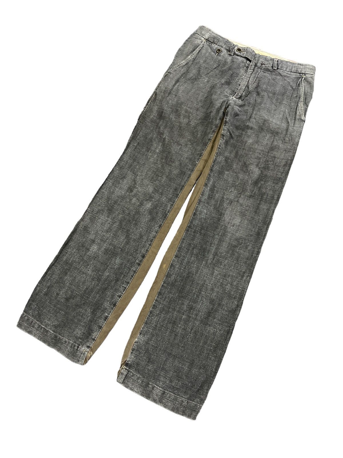 Japanese Brand JAPANESE BRAND GAS DOUBLE TONE COTTON PANT Size US 32 / EU 48 - 5 Thumbnail