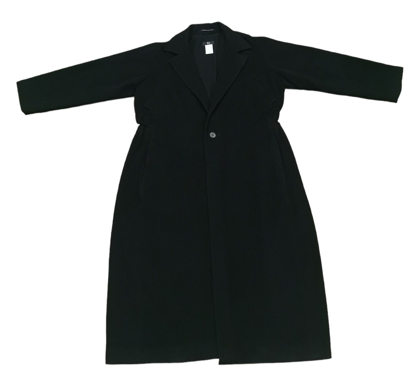Yohji Yamamoto Yohji Yamamoto Wool Trench Coat Jacket Size L / US 10 / IT 46 - 1 Thumbnail