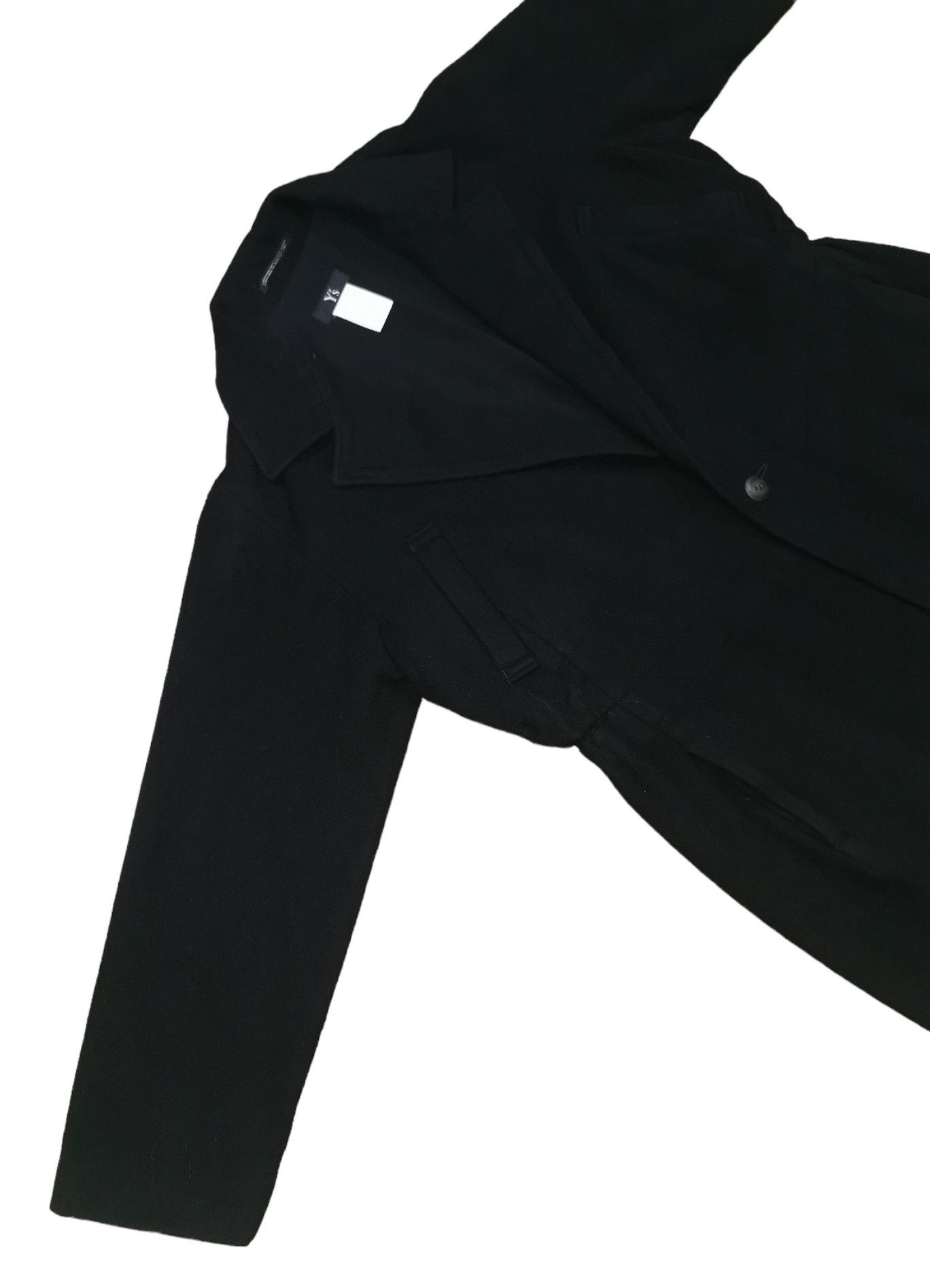 Yohji Yamamoto Yohji Yamamoto Wool Trench Coat Jacket Size L / US 10 / IT 46 - 6 Thumbnail