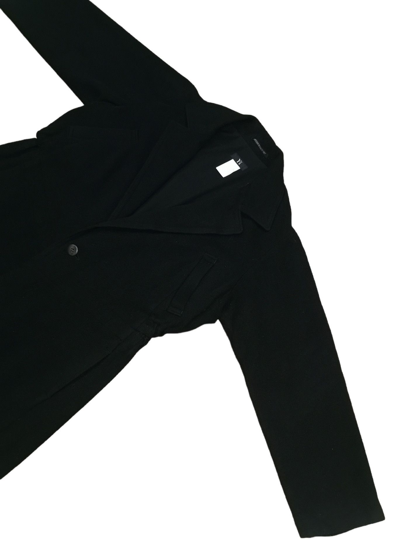 Yohji Yamamoto Yohji Yamamoto Wool Trench Coat Jacket Size L / US 10 / IT 46 - 7 Thumbnail