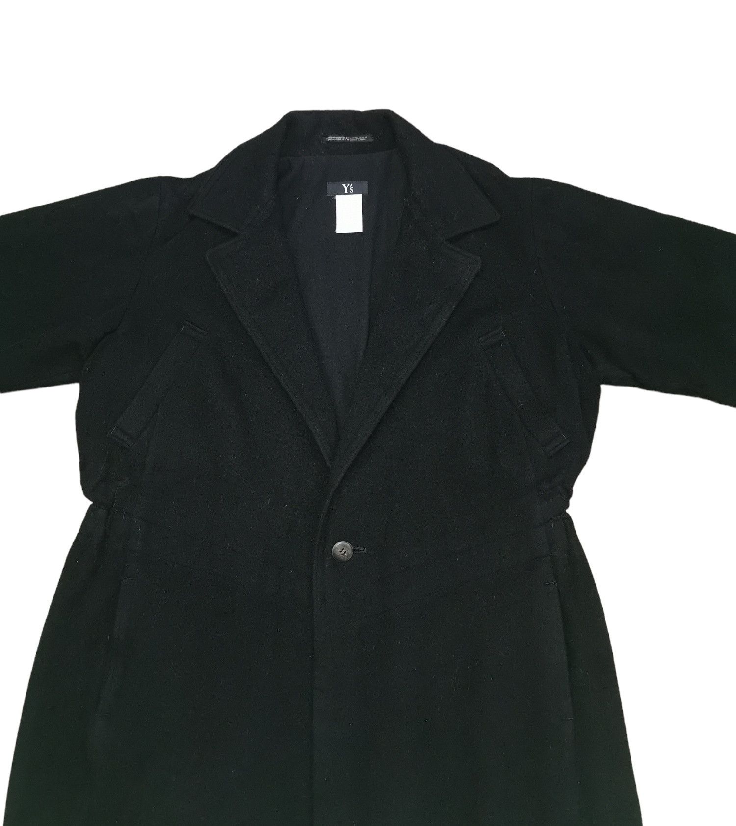 Yohji Yamamoto Yohji Yamamoto Wool Trench Coat Jacket Size L / US 10 / IT 46 - 4 Thumbnail