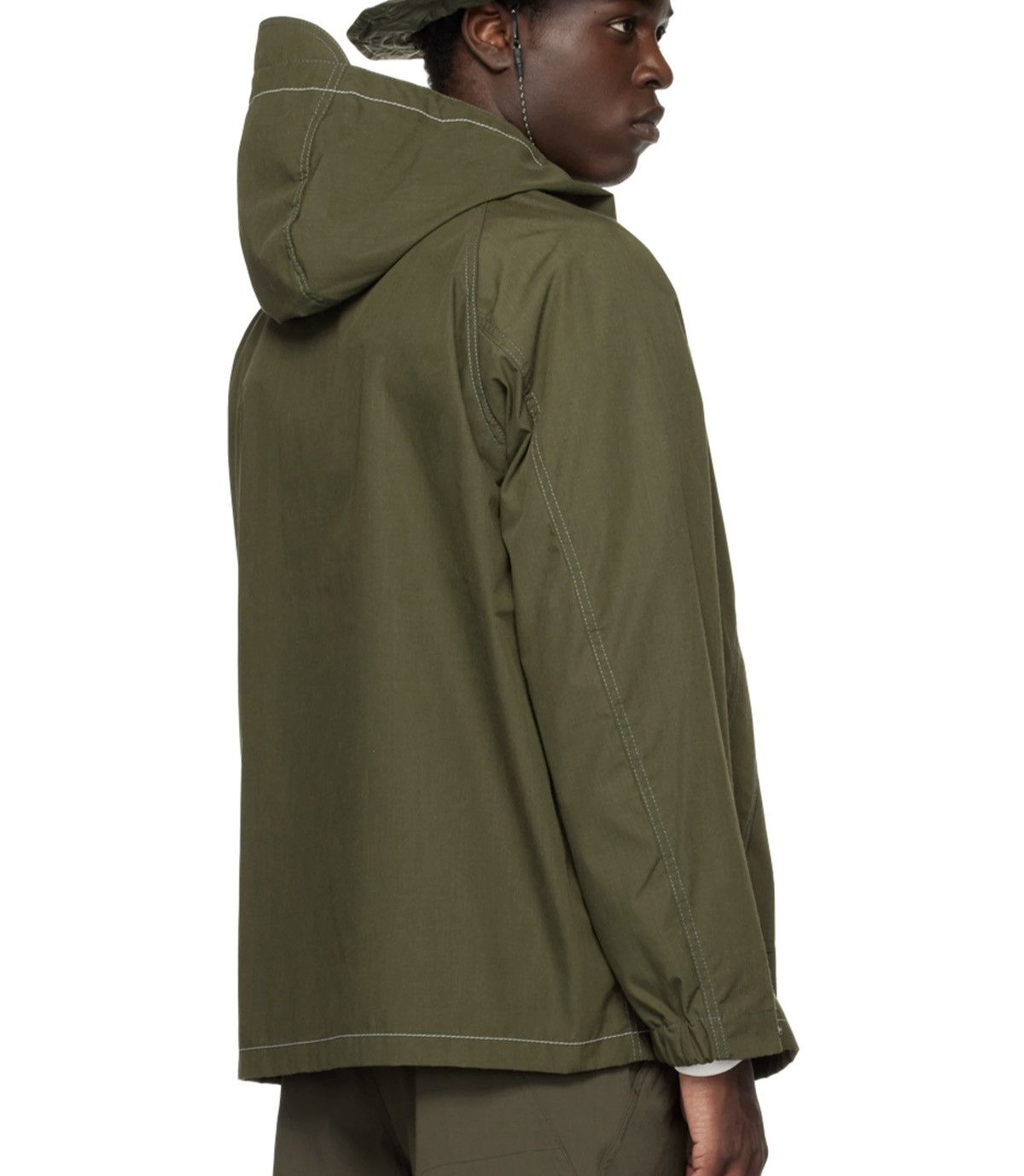 And Wander And Wander Tough Kevlar Hooded Jacket Olive Green Size US L / EU 52-54 / 3 - 9 Thumbnail