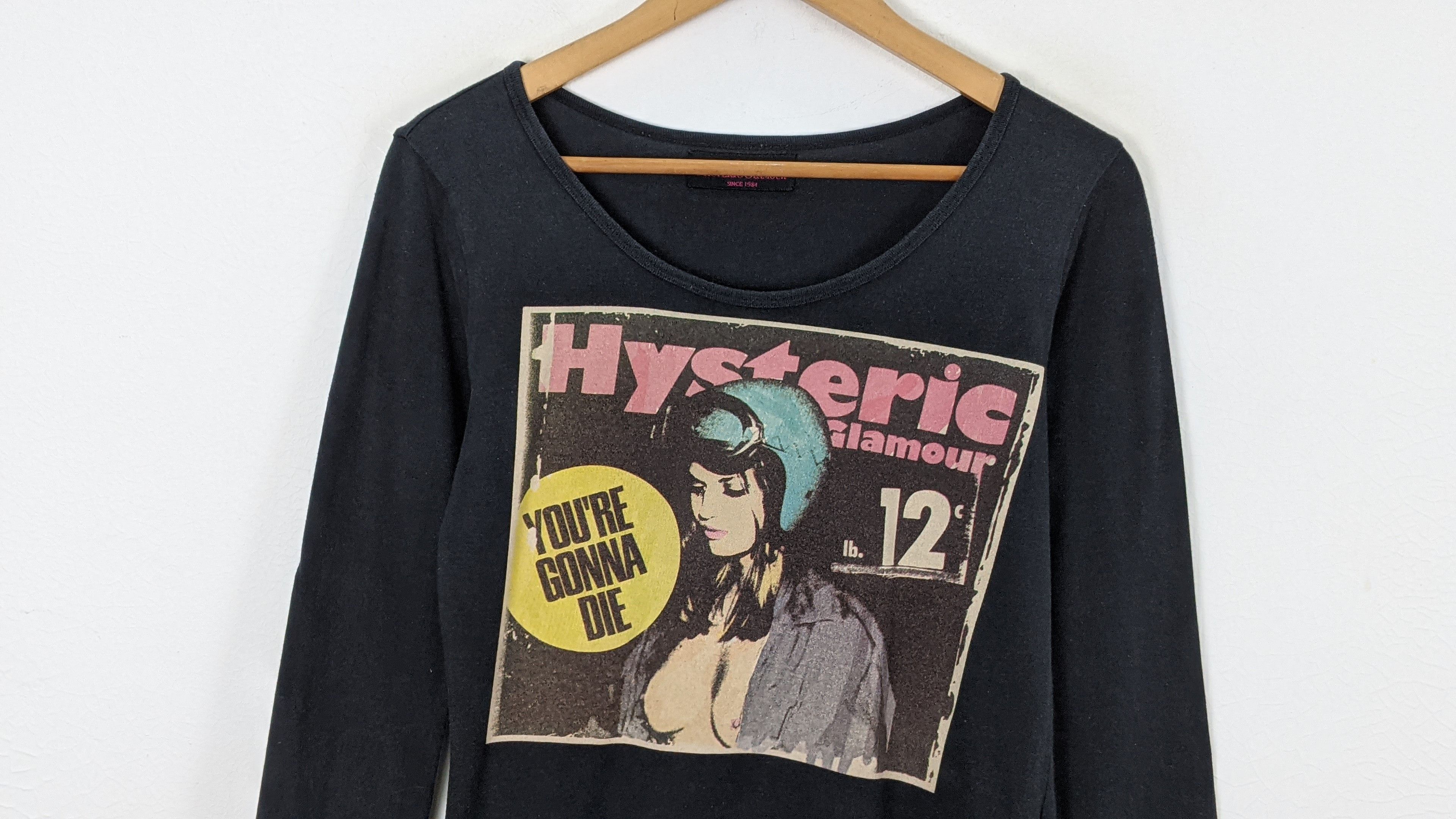 Hysteric Glamour Hysteric Glamour You're Gonna Die shirt Size S / US 4 / IT 40 - 2 Thumbnail
