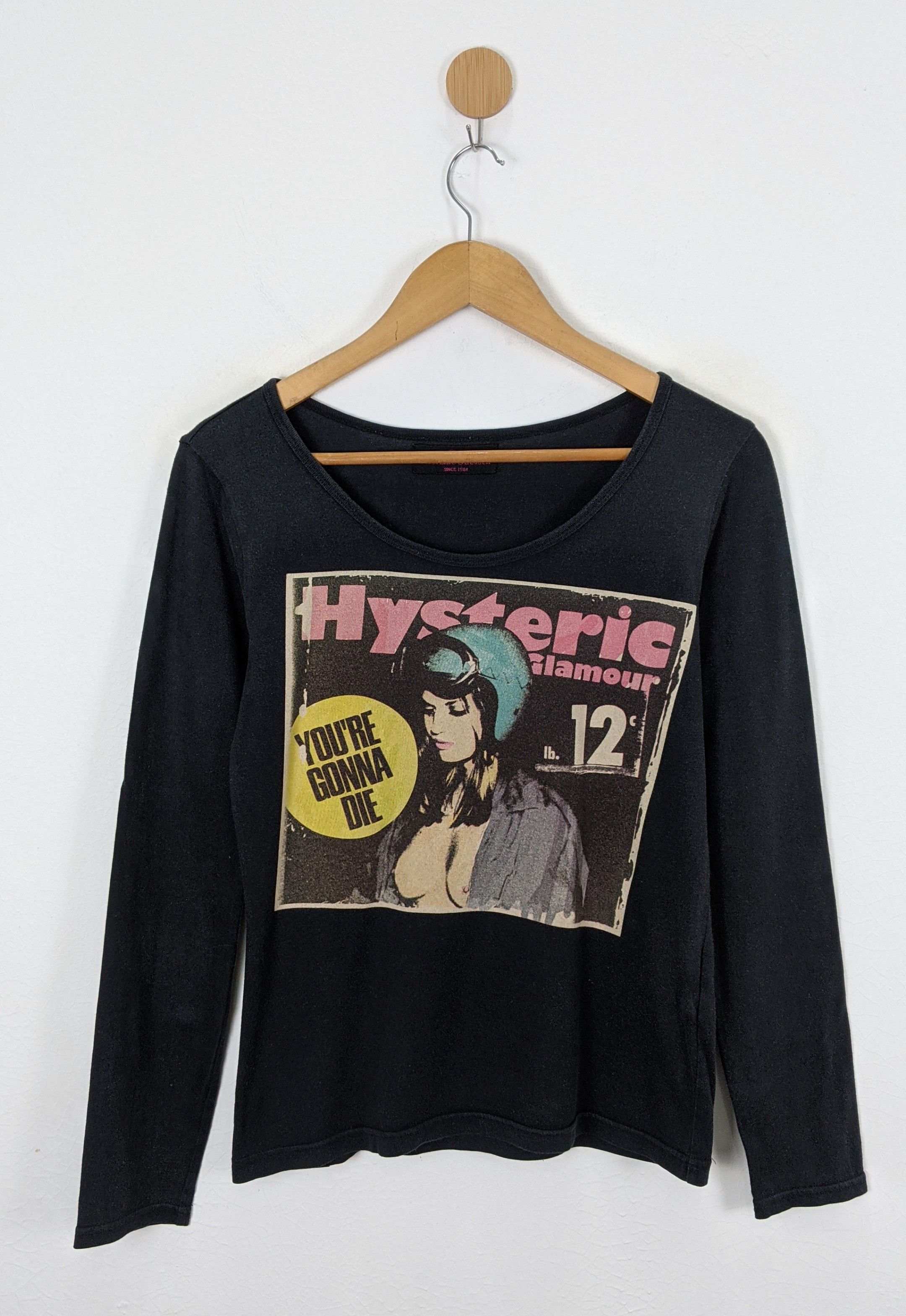 Hysteric Glamour Hysteric Glamour You're Gonna Die shirt Size S / US 4 / IT 40 - 1 Thumbnail