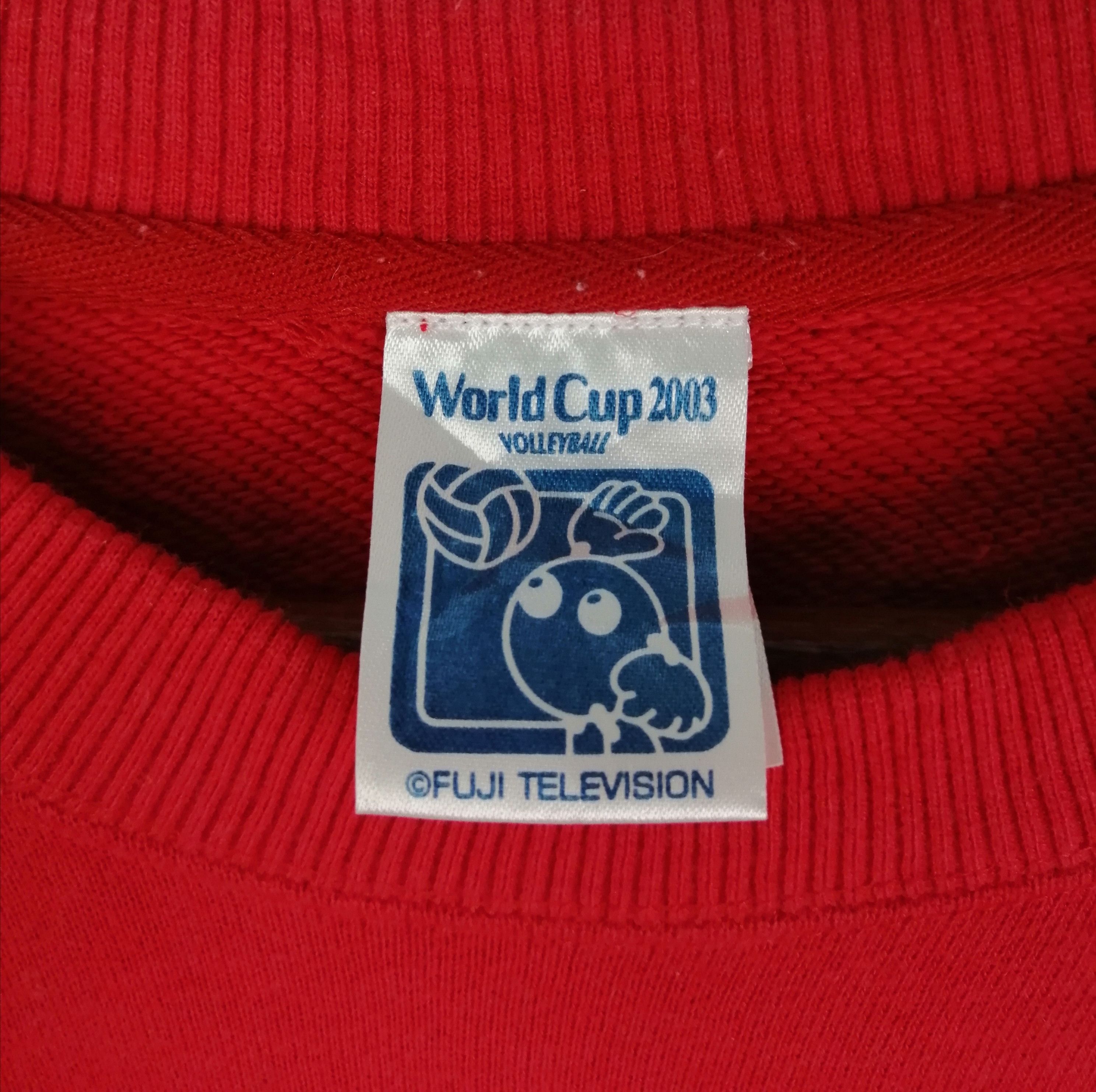 Vintage Vintage!! World Cup 2003 Volleyball Big Logo Size US M / EU 48-50 / 2 - 5 Thumbnail