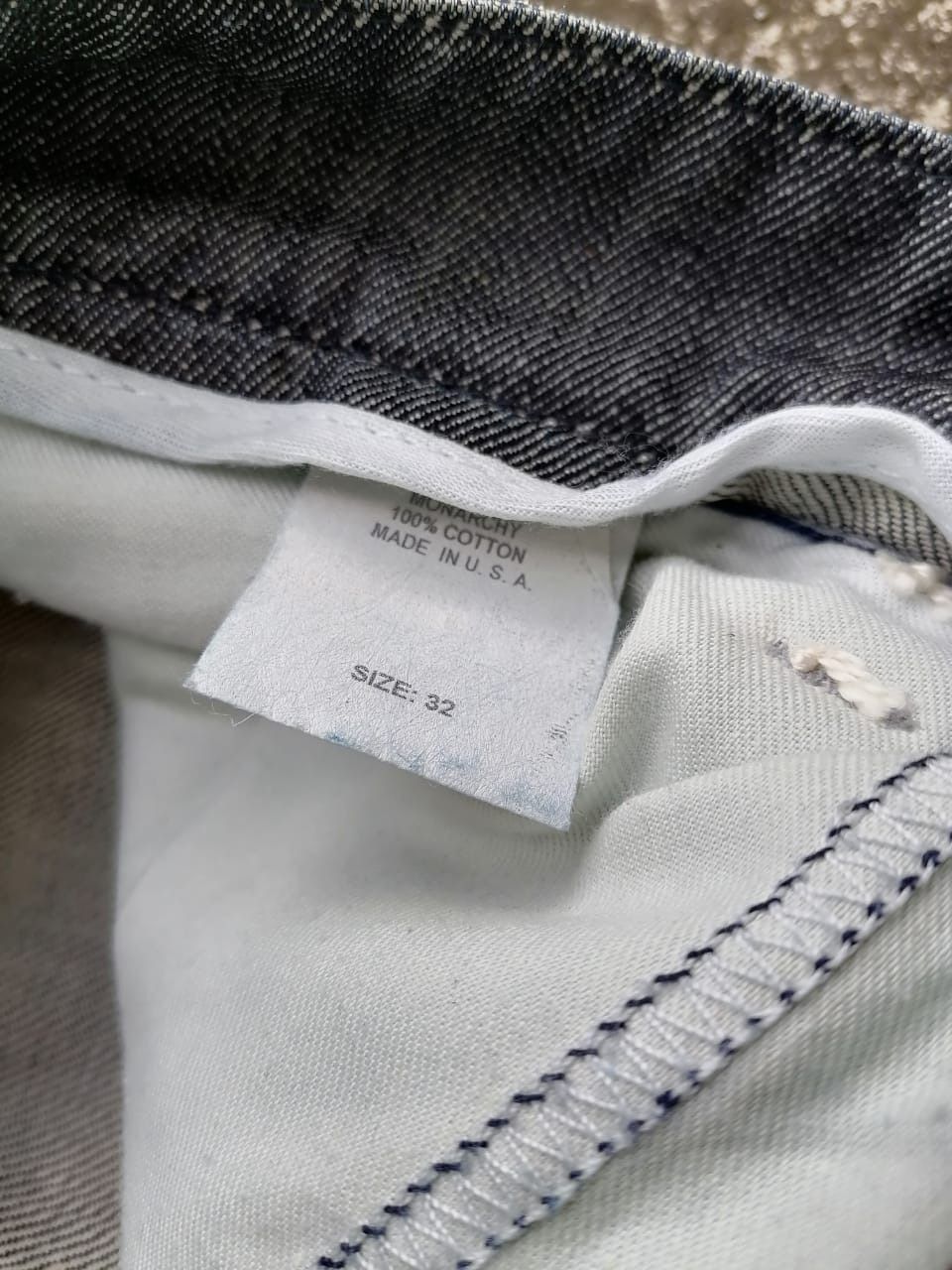 Designer × Monarchy Monarchy Atalier Jeans Size US 34 / EU 50 - 6 Thumbnail