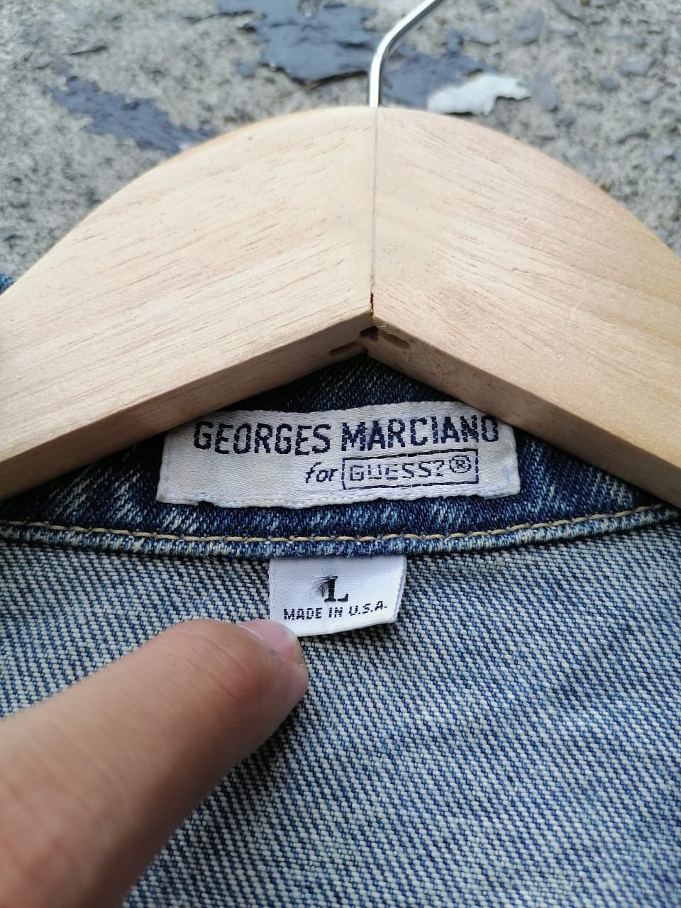 Guess Guess Distressed Denim Jacket Size US L / EU 52-54 / 3 - 4 Thumbnail