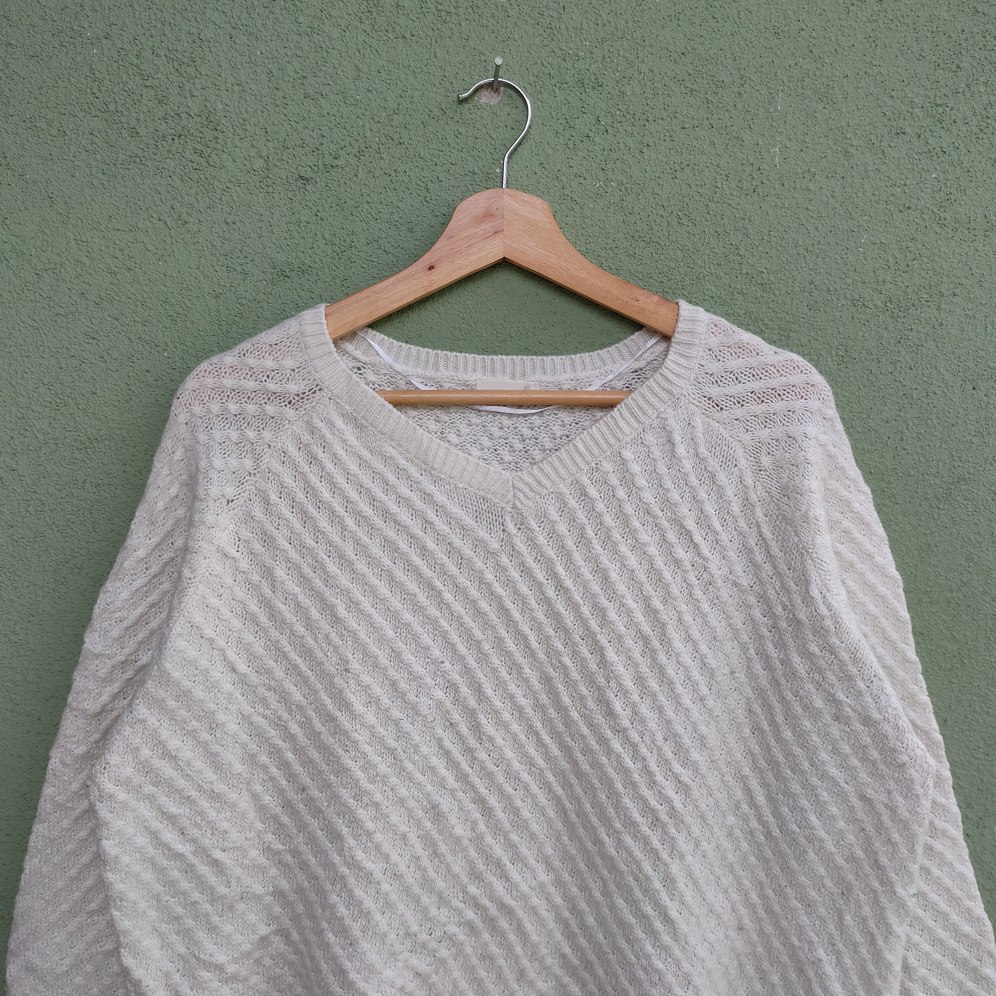Aran Isles Knitwear Vintage GU Plain Knitwear Sweater Jumper Size US XL / EU 56 / 4 - 4 Thumbnail