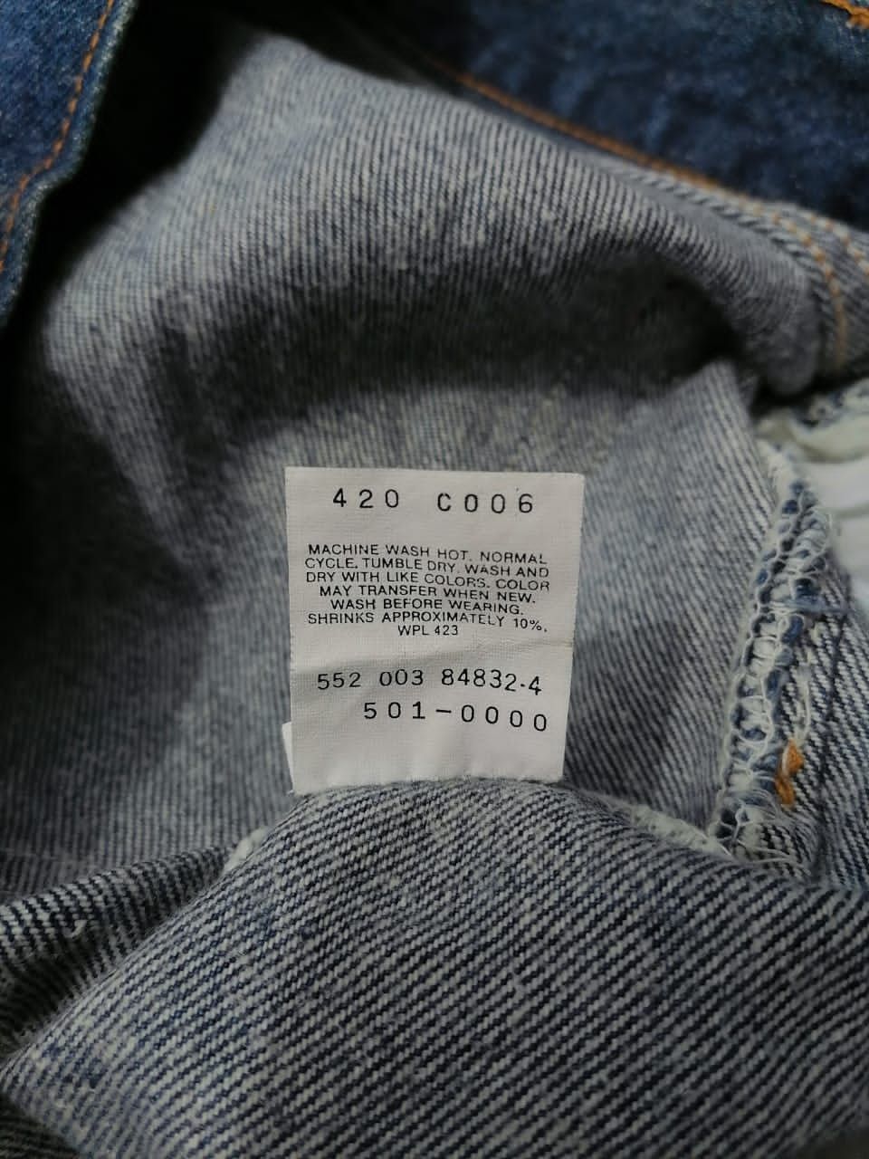 Levi's × Levi's Vintage Clothing Levi's Strauss 501 xx Denim Jeans Size US 34 / EU 50 - 9 Thumbnail