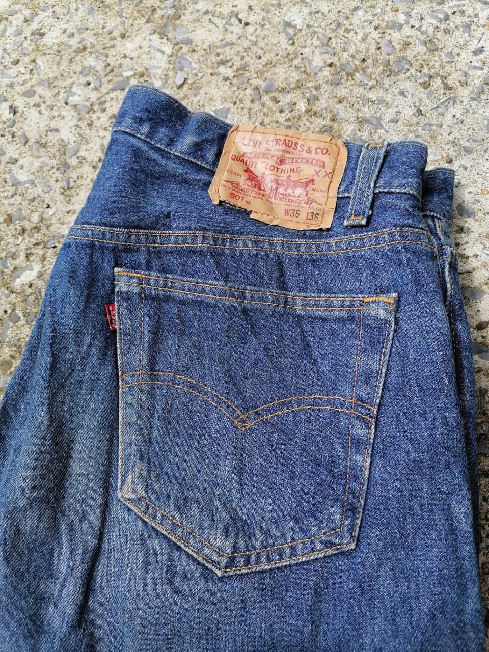 Levi's × Levi's Vintage Clothing Levi's Strauss 501 xx Denim Jeans Size US 34 / EU 50 - 10 Thumbnail