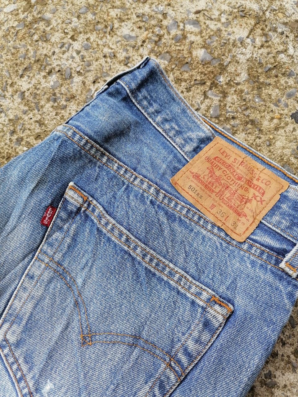 Levi's Levi's Strauss 501xx Denim Jeans Size US 34 / EU 50 - 7 Thumbnail