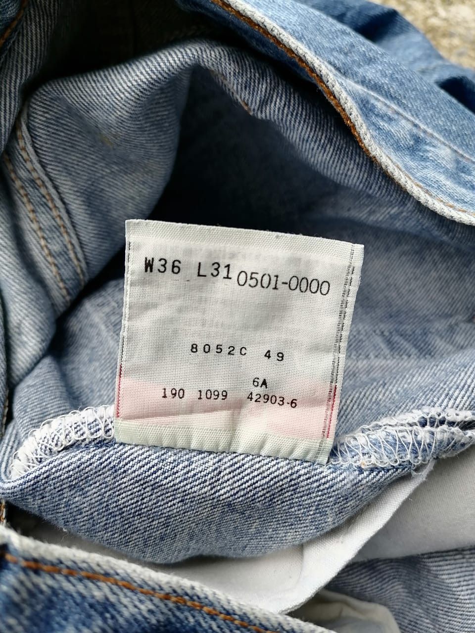 Levi's Levi's Strauss 501xx Denim Jeans Size US 34 / EU 50 - 6 Thumbnail