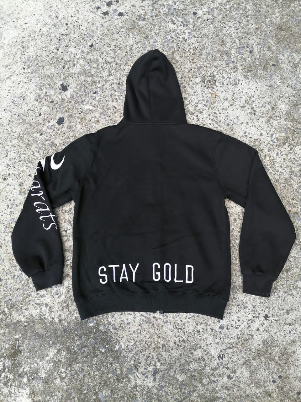 Other 24 Karats Stay Gold Embroidered Zipper Hoodie Size US M / EU 48-50 / 2 - 2 Thumbnail