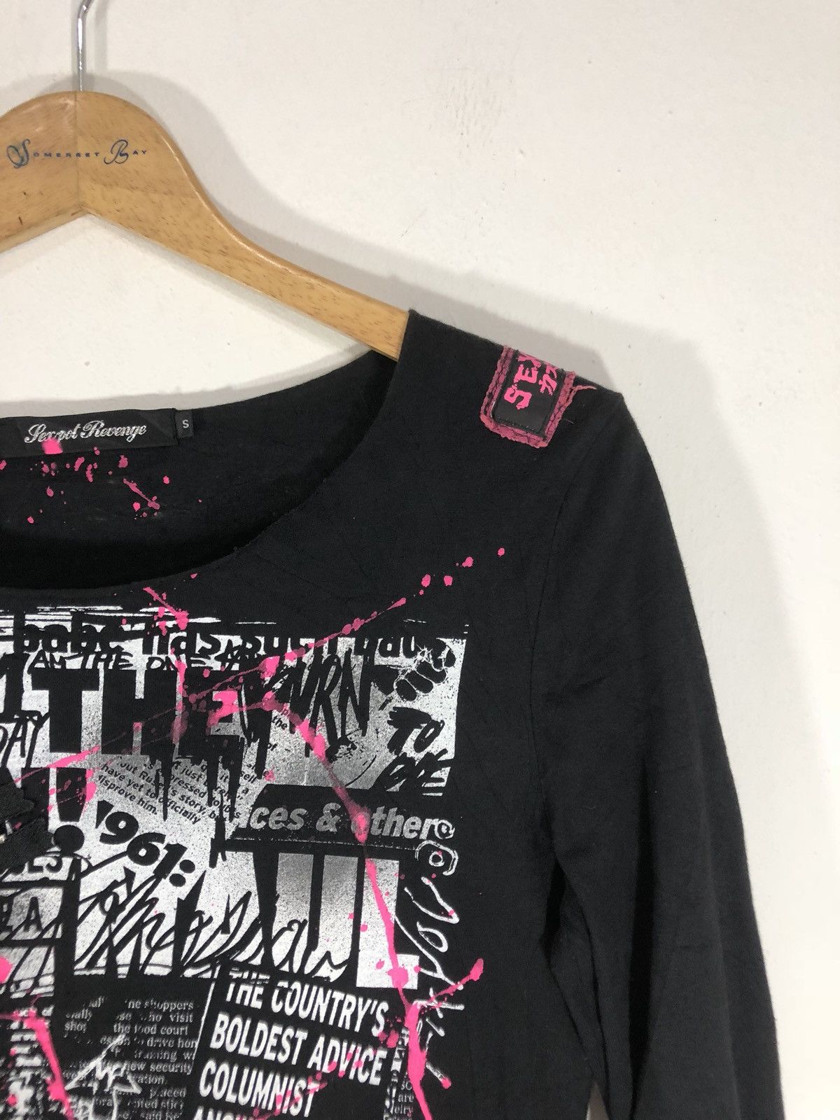Japanese Brand Sex Pot Revenge Seditionaries Style Distresses Design Shirt Size US S / EU 44-46 / 1 - 3 Thumbnail