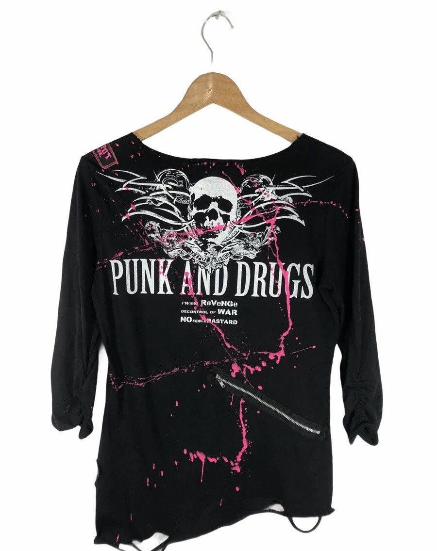 Japanese Brand Sex Pot Revenge Seditionaries Style Distresses Design Shirt Size US S / EU 44-46 / 1 - 1 Thumbnail