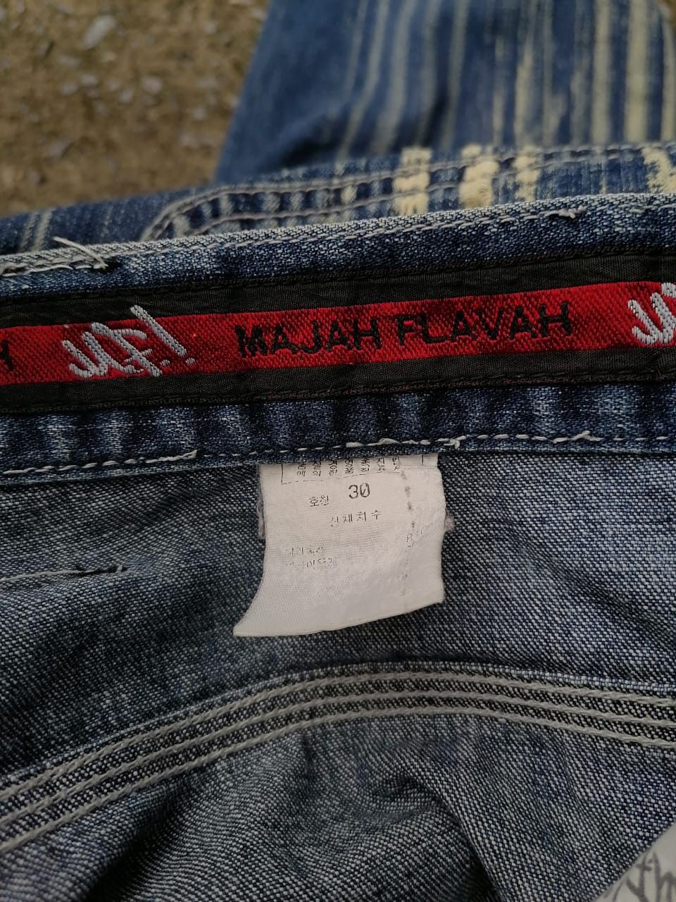 Other Majah Flavah Nice Design Denim Jeans Size US 31 - 5 Thumbnail