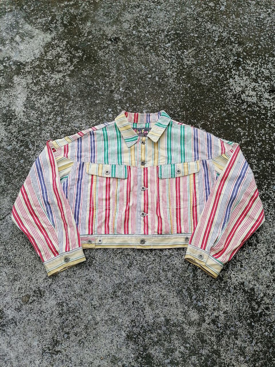Vintage Vintage Blue Family Buttons Jacket Size S / US 4 / IT 40 - 1 Thumbnail