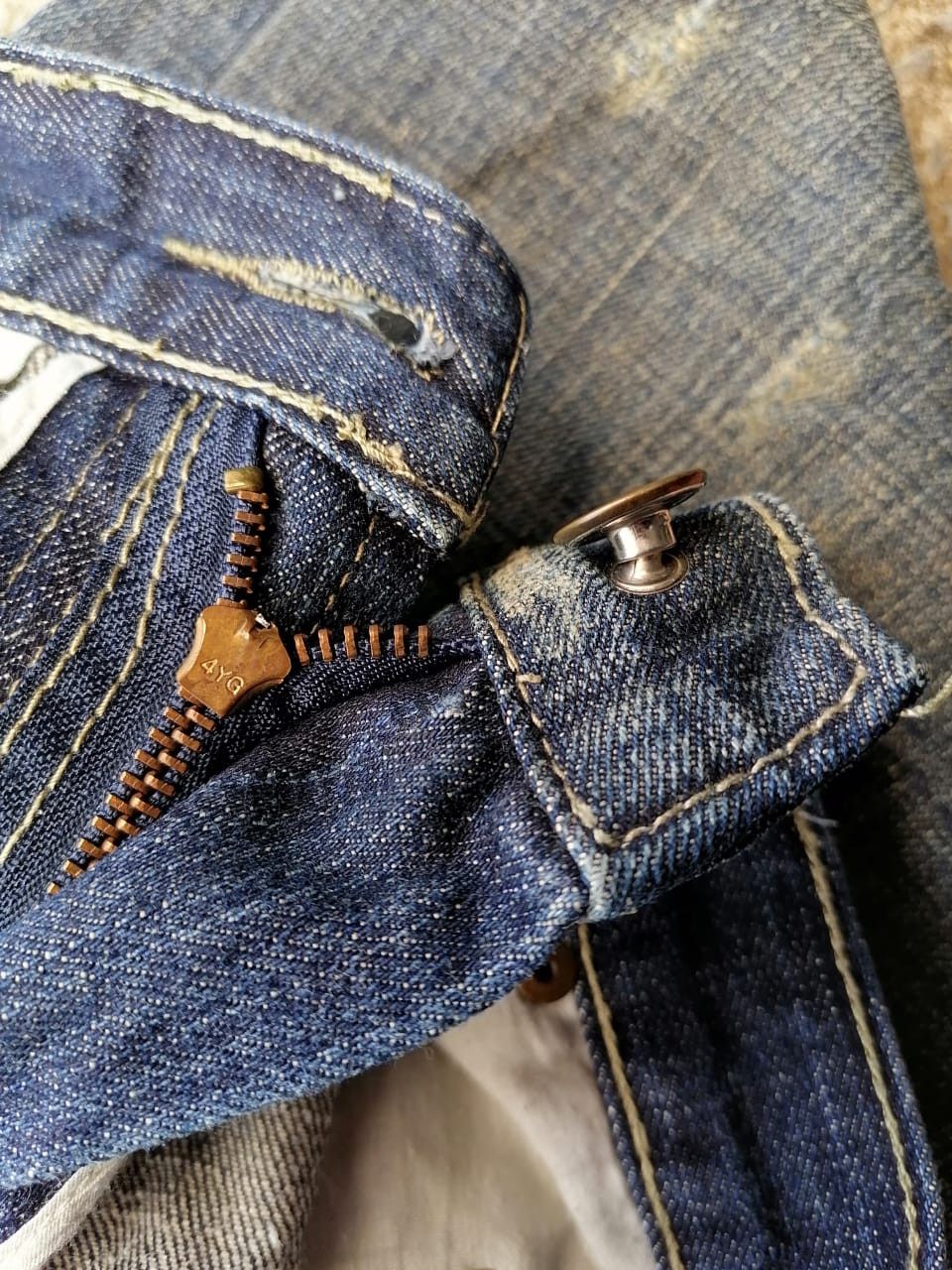 Other Imagine Distressed Denim Jeans Size US 34 / EU 50 - 3 Thumbnail