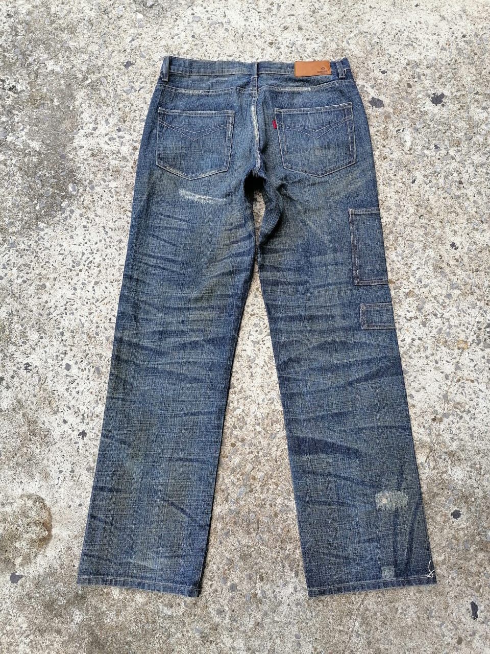 Other Imagine Distressed Denim Jeans Size US 34 / EU 50 - 2 Thumbnail