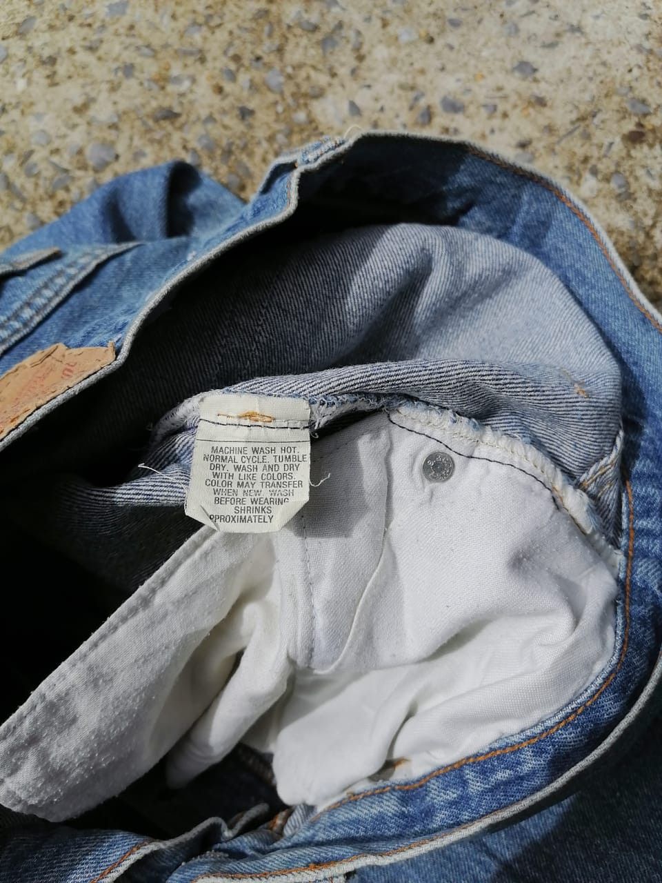 Levi's × Levi's Vintage Clothing Levi's Strauss 501 Button "555" Denim Jeans Size US 34 / EU 50 - 6 Thumbnail