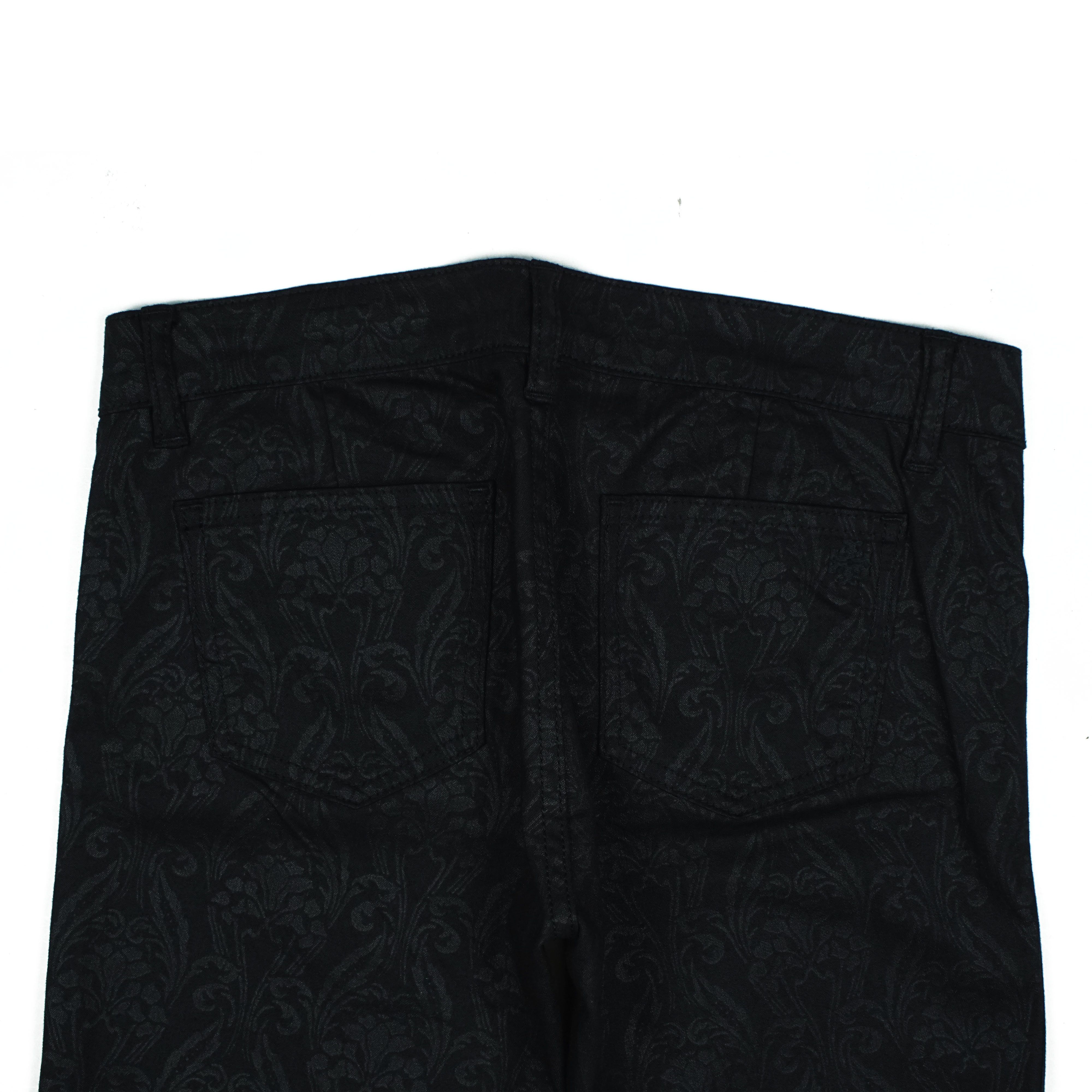 Tory Burch *NoTariff Tory Burch Tonal Pattern Skinny Pants Size 26" / US 2 / IT 38 - 4 Thumbnail