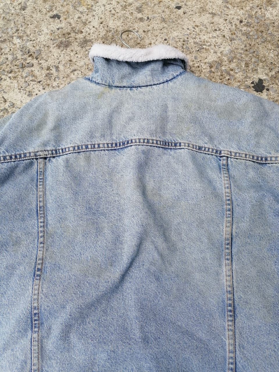 Levi's Levi's Strauss Sherpa Denim Jacket Size US L / EU 52-54 / 3 - 3 Thumbnail