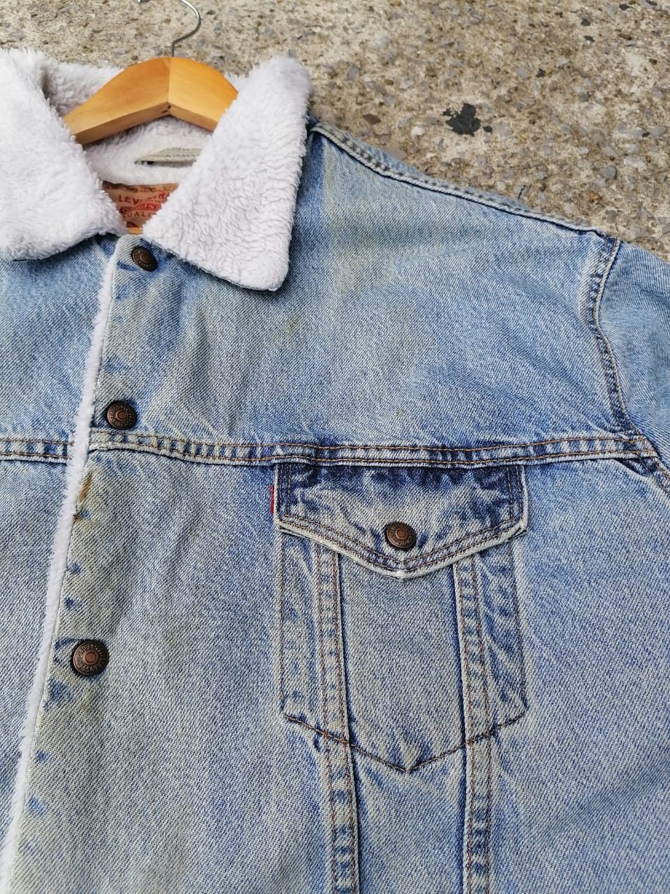 Levi's Levi's Strauss Sherpa Denim Jacket Size US L / EU 52-54 / 3 - 2 Thumbnail