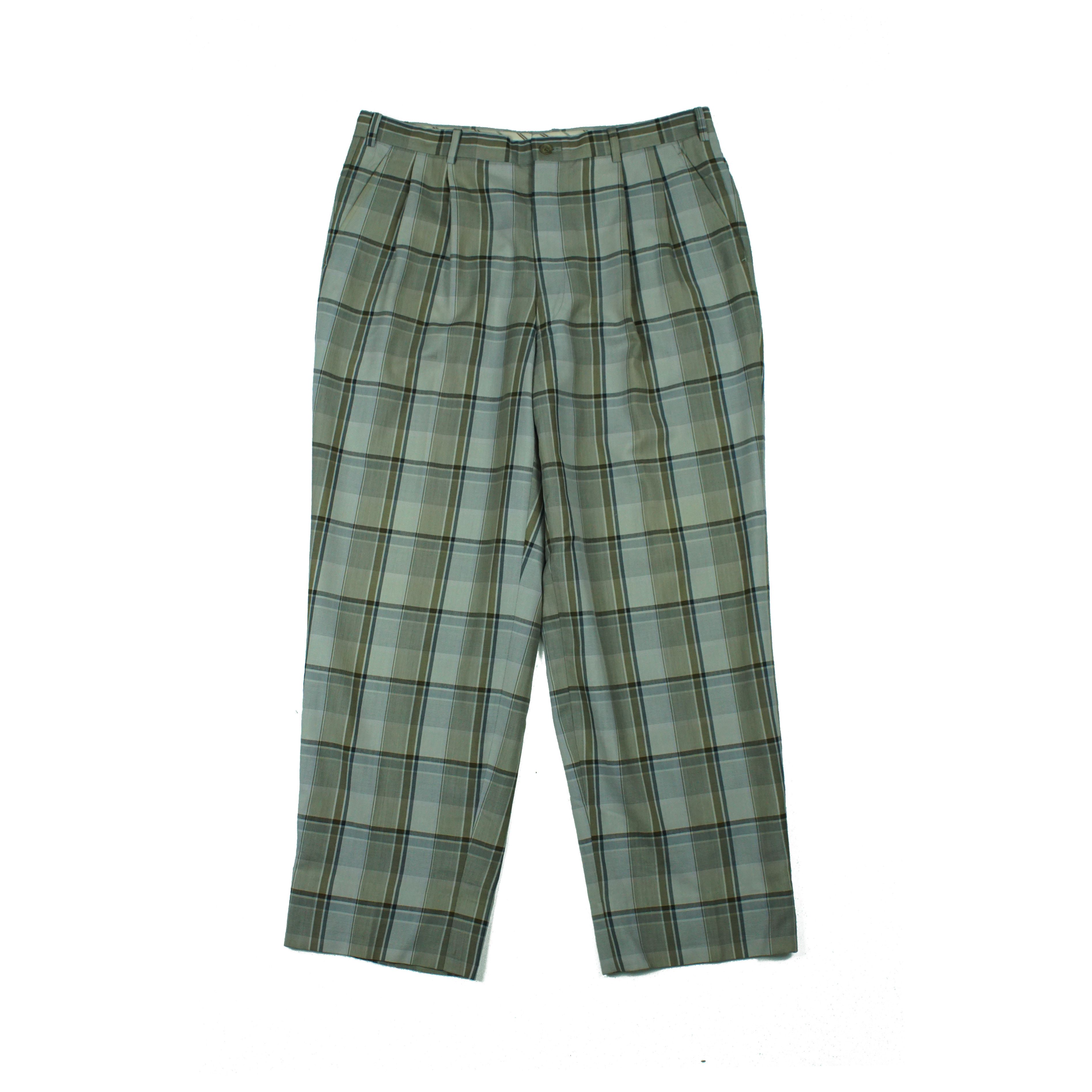 image of Archival Clothing x Lanvin Studio Plaid Trouser, Men's (Size 34)