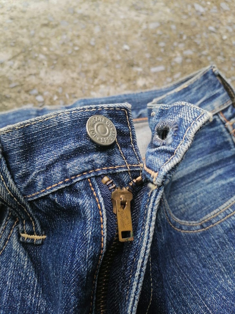 The Real McCoy's Joe McCoy Selvedge Denim Jeans Size US 28 / EU 44 - 3 Thumbnail