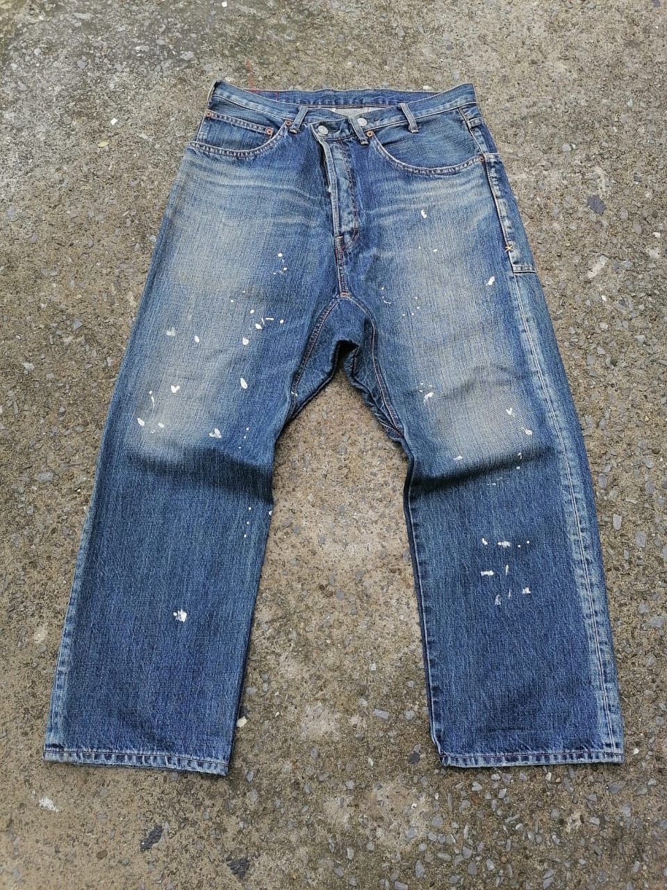 Other RNA Splash Painted Fly Button Denim Jeans Size US 33 - 1 Thumbnail